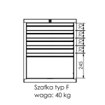 Stół warsztatowy Carbon CSW 17 FFA